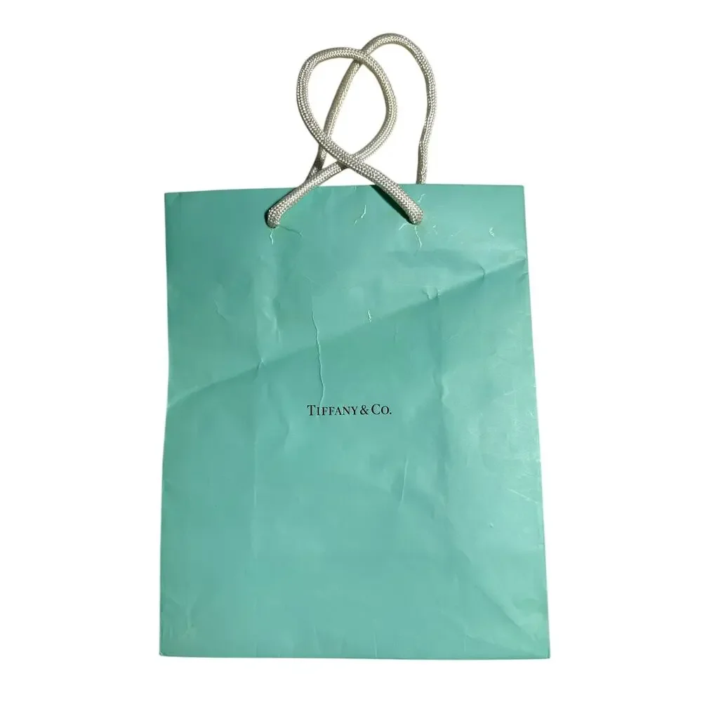 Tiffany & Co. Classic Blue‎ Paper Gift Shopping Bag 10x8